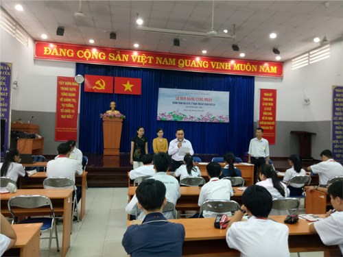 Cuộc thi  học sinh giỏi trên máy tính cầm tay  năm học 2017-2018